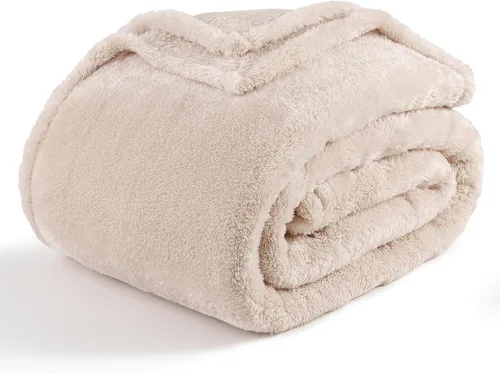 Miniatura 22 de Manta Berkshire Classic Extra-Fluffy™ Manta de felpa extra suave tamaño King, manta de pelo largo suave y esponjosa para sofá cama, verde salvia