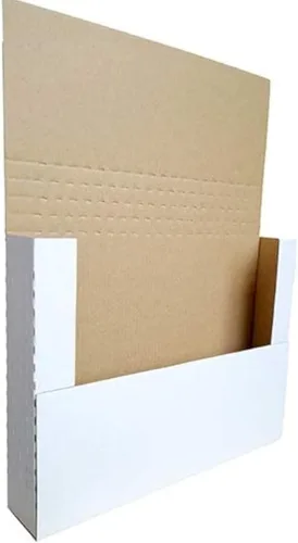 Miniatura 10 de Paquete de 200 sobres de cartón de 11 1/8 pulgadas x 8 5/8 pulgadas x 2 pulgadas, cajas de envío fáciles de plegar, tamaño carta ajustable en altura