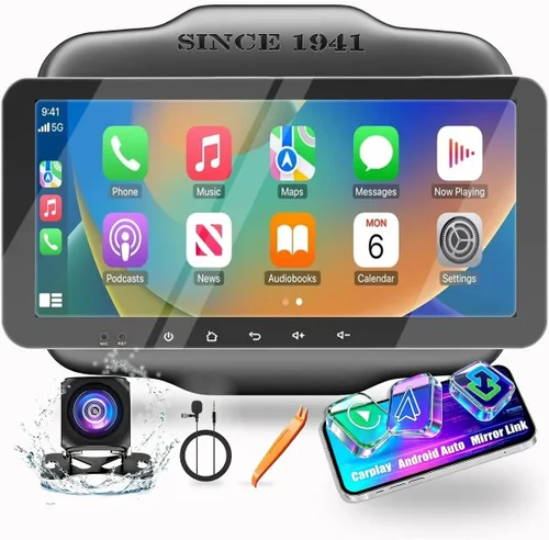 Para Jeep Renegade 2015-2023 Car CarPlay Android Navegación Automática Estéreo GPS Radio Reverse Cámara Pantalla 10.33 "QLED Pantalla Táctil