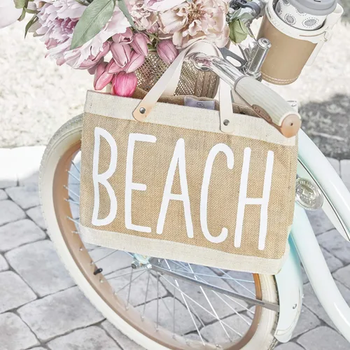 Miniatura 2 de Santa Barbara Design Studio Hold Everything - Bolsa de yute impermeable, mini, playa