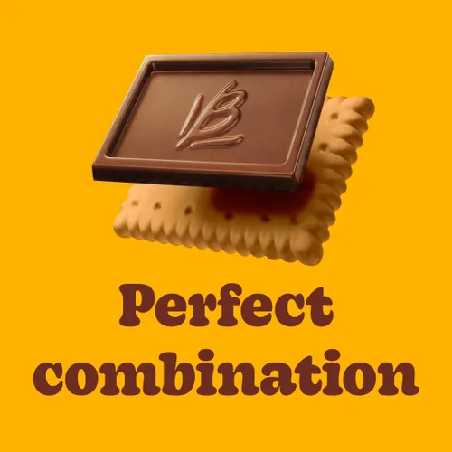 Miniatura 3 de Bauducco Galletas Choco Biscuit – Galletas crujientes cubiertas de chocolate, envueltas individualmente para aperitivos, postres y loncheras, 15.2
