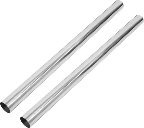 Miniatura 18 de X AUTOHAUX 2 unids recto 2 "OD 30" longitud DIY mandril tubo de escape 2 pulgadas tubo tubo T304 acero inoxidable ajuste universal