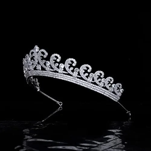 Miniatura 4 de hair jewelry crown tiaras for women Bridal Crown Retro Bride Tiaras for Women Wedding Crowns Princess Birthday Headdress Hair Jewelry