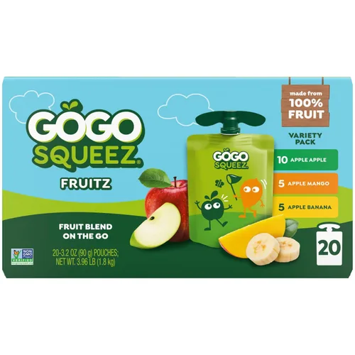 Miniatura 3 de GoGo SqueeZ - Puré de manzana para niños