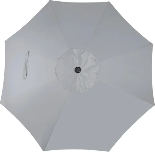 Miniatura 3 de Blissun - Sombrilla de aluminio para patio al aire libre de 9 pies, sombrilla de mesa para exteriores, sombrilla de jardín, sombrilla de mercado