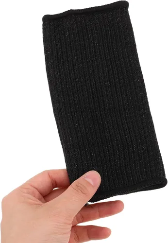 Miniatura 4 de PRETYZOOM Mangas protectoras resistentes a los cortes para brazos, para jardinería, muñequera, mecánico, para carpintería, resistentes al calor