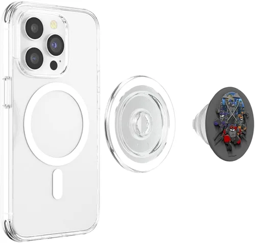 Miniatura 3 de Teenage Mutant Ninja Turtles Grupo Shot Dark Retrato PopSockets PopGrip: agarre intercambiable para teléfonos y tabletas PopSockets MagSafe PopGrip