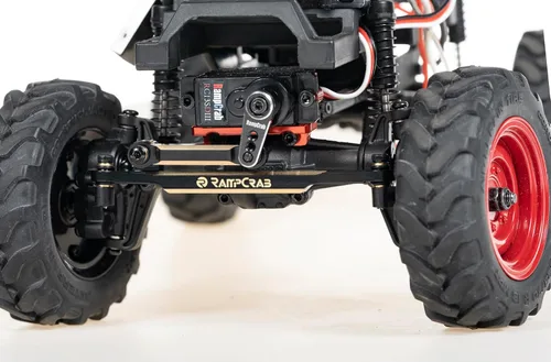 Miniatura 3 de Eslabones de dirección de latón para FCX24, juego de varillas de dirección para FMS FCX24, apto para 1/24 RC Crawler Car FCX24 Power Wagon Butcher