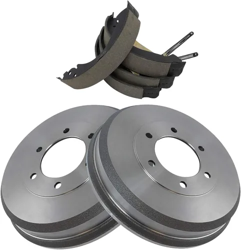 Miniatura 3 de Kit de tambor y zapata de freno trasero TRQ Compatible con Colorado Canyon i-280 i-290 i-350 Pickup