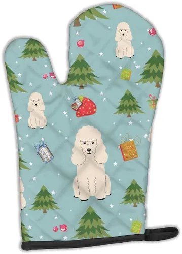 Miniatura 229 de Caroline's Treasures BB2732OVMT Dog House Collection Border Collie - Guante de horno grueso resistente al calor para sartenes calientes y horno