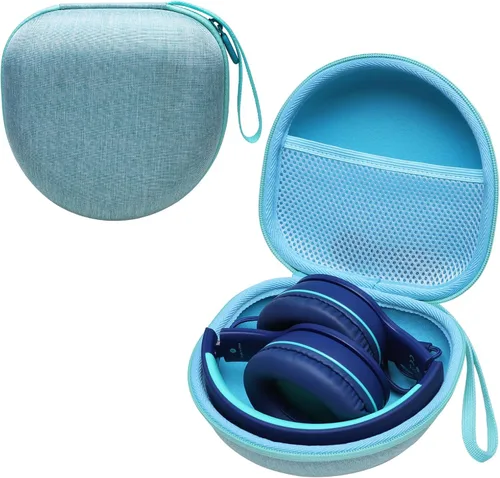 Miniatura 21 de Funda para auriculares infantiles compatible con iClever BTH12 / HS19 / BTH26 / JoySpark-T5 / Candy Bila BH03 / EarFun/IMYB/MIDOLA MD-B01 / noot