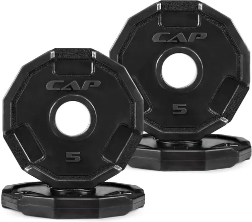 Miniatura 21 de CAP Barbell Placa de peso olímpica de 2 pulgadas Múltiples opciones