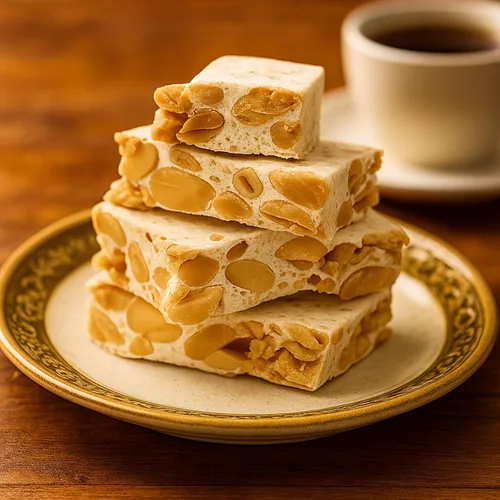 Miniatura 4 de ANDY ANAND CHOCOLATIER Turrón suave sin azúcar y sin gluten de almendras tostadas frágil – Hecho en Europa caramelo de turrón apto para diabéticos