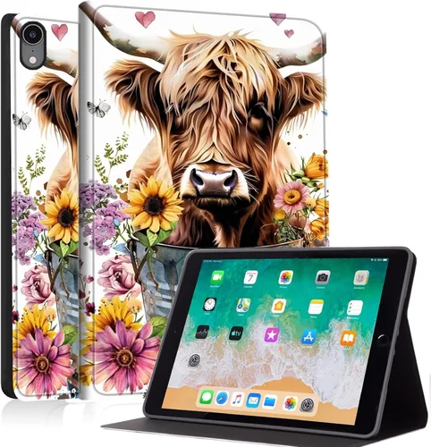 Miniatura 42 de Case for iPad mini A17 Pro (7th/6th Gen 2024/2021), Slim Shockproof Protective Cover with Auto Sleep/Wake, Durable PU Leather Multi-Angle Stand