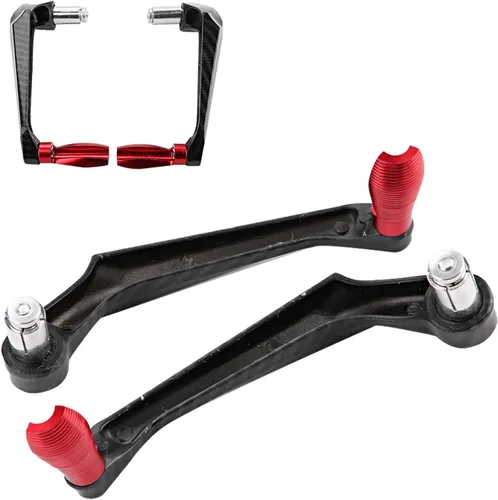 Miniatura 10 de Protector de manillar de motocicleta, protectores de palanca de motocicleta CNC de aluminio de 7/8 pulgadas, accesorios de protector de embrague