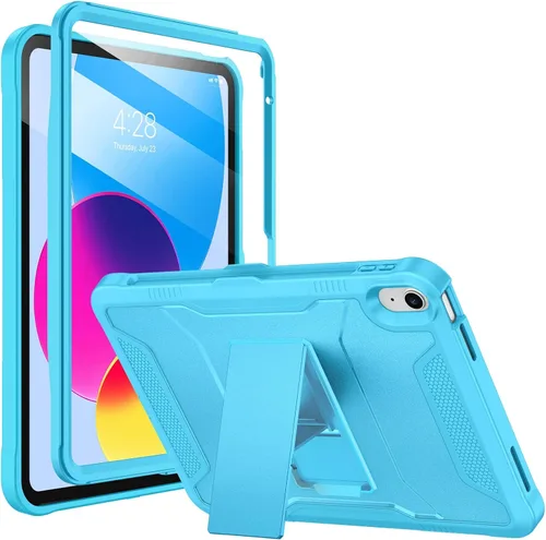 Miniatura 32 de Funda Soke para iPad (A16) de 11ª generación de 11 pulgadas 2025, iPad de 10ª generación de 10.9 pulgadas 2022, con protector de pantalla