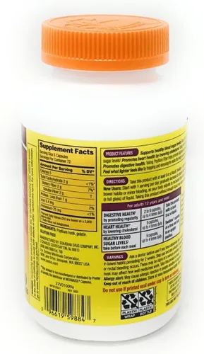 Miniatura 2 de Cápsulas de fibra Kirkland Terapia para la regularidad/Suplemento de fibra, 360 cápsulas - Compare con el ingrediente activo en las cápsulas