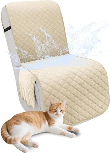 Miniatura 43 de Fundas para sofá modular reclinable, de terciopelo en forma de L, funda de consola central para perros y mascotas, lavable antideslizante, 1 funda