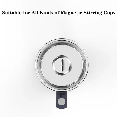 Miniatura 5 de Barra de agitación magnética de acero inoxidable, 5 unidades, apta para taza de autoagitación 5 PZAS