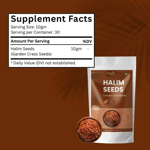 Miniatura 7 de Organic Spree Semillas de Halim 300gm (10.6oz) Semillas de Berro de Jardín Puras y Naturales