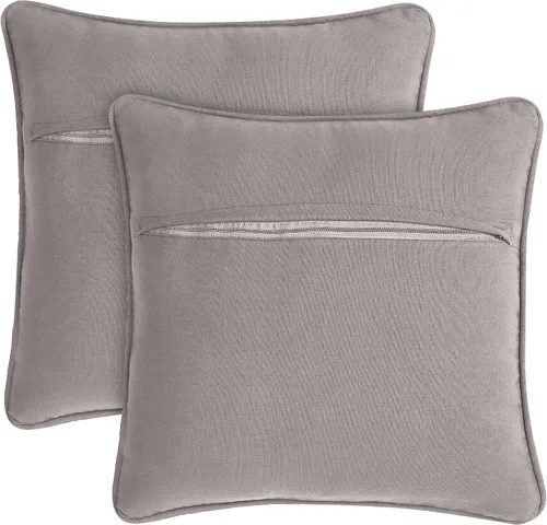 Miniatura 6 de Boho Living Jada - 2 fundas de almohada decorativas, relleno de almohada no incluido, diseño tejido de primera calidad, decoración de sala de estar