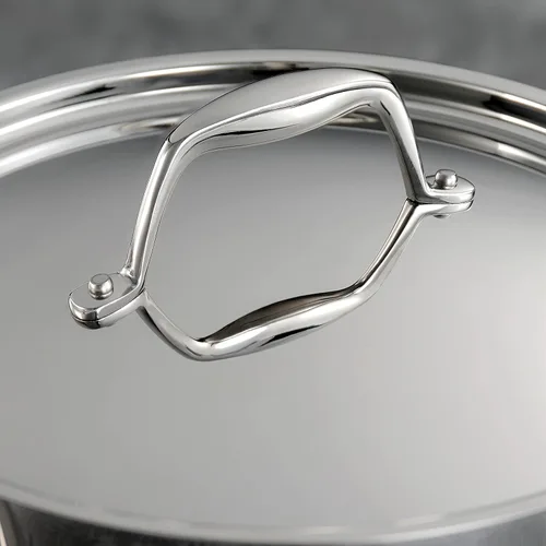 Miniatura 6 de Tramontina 80116/004DS Gourmet - Sartén (acero inoxidable 18/10, apta para inducción, triple capa), Set de utensilios de cocina