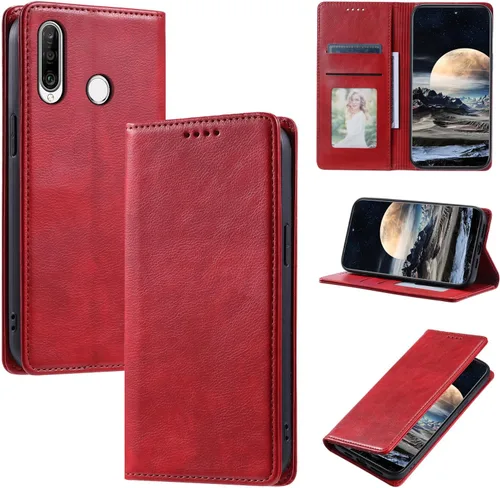 Miniatura 29 de Funda de cuero compatible con Google Pixel 7, compatible con Google Pixel 7 5G GVU6C GQML3 Flip Folio PU Funda de cuero negro