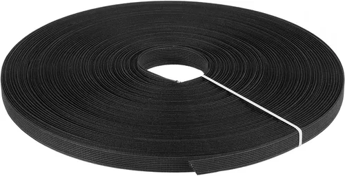 Miniatura 49 de uxcell Deshuesado para coser, 1 pieza de 5 yardas y 0.236 in – corsé de poliéster de alta densidad para vestido de novia, vestido de novia (negro)