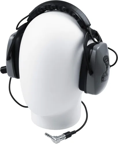 Miniatura 3 de DetectorPro Original Gris Ghost Platinum Series Auriculares con enchufe de ángulo de 1/4