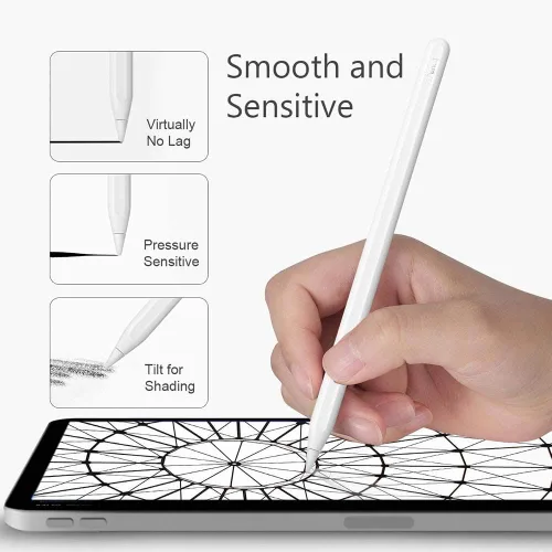 Miniatura 6 de Puntas de amortiguación suaves Paperfeel de repuesto compatibles con Apple Pencil de 1ª generación y 2ª generación, puntas reductoras de ruido