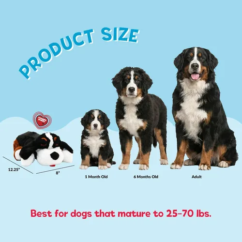 Miniatura 2 de Juguetes Edición Especial Snuggle Puppy - Latidos de Cachorro para Perros - Alivio de la Ansiedad y Ayuda para Mascotas - Juguetes Cómodos