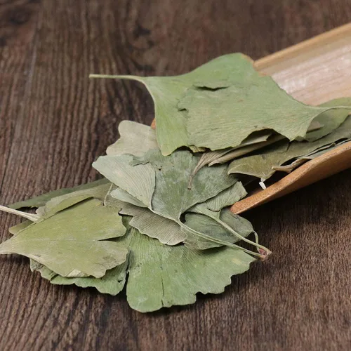 Miniatura 2 de Hojas secas de Ginkgo Biloba Ginkgo Biloba Hojas sueltas secas - Gingko Maidenhair Tree Yinxingye (8.82 oz)