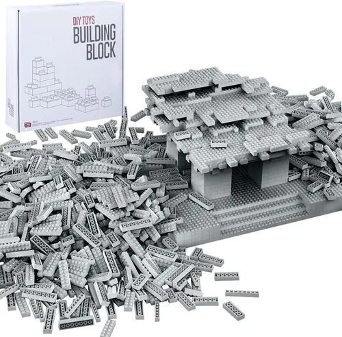 Miniatura 9 de Lekebaby Juego clásico de ladrillos de construcción de 1500 piezas para niños, juego creativo, compatible con todas las principales marcas, juguete