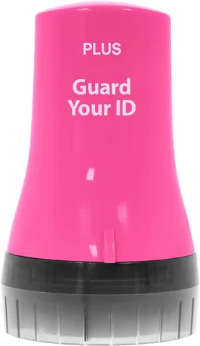 Miniatura 6 de Guard Your ID Wide Advanced Roller 2.0 - Sello de seguridad para prevención de robo de identidad, color rosa