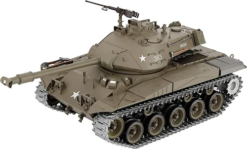 Miniatura 3 de POCO DIVO Walker Bulldog M41A3 US Tank, 1/16 RTR RC Vehículo Militar, Heng Long 3839 MS Edition Upgrade Steel Gear Metal Track Sprocket, Airsoft