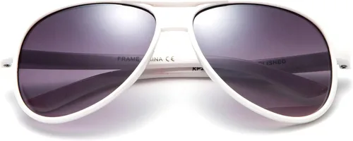 Miniatura 5 de Gafas de sol de plástico aviador de la manera de los niños de las muchachas