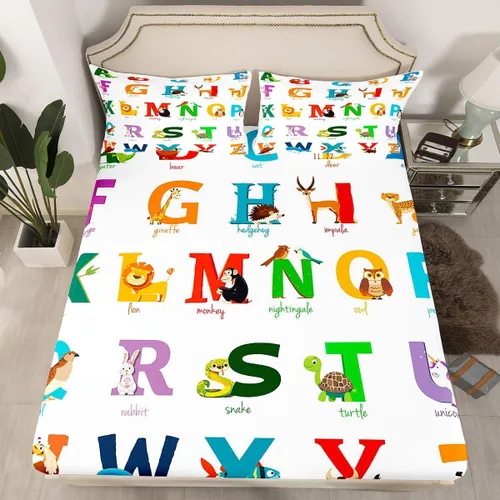 Miniatura 12 de Feelyou - Juego de sábanas con diseño de árbol de la vida, sábana bajera ajustable con ramas de temática natural, juego de ropa de cama, flores