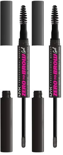 Miniatura 8 de NYX PROFESSIONAL MAKEUP Zero to Brow, gel de cejas de larga duración, rubio ceniza