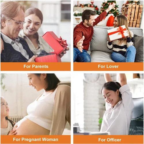 Miniatura 6 de Rascador de espalda telescópico, rascador de espalda de bambú extensible portátil para hombres y mujeres con hermoso embalaje de regalo, rascador
