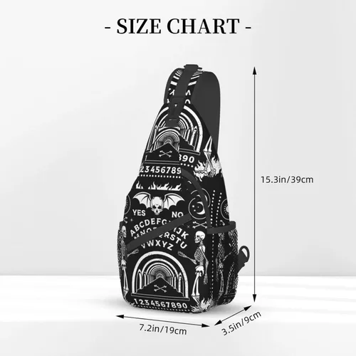 Miniatura 2 de Mochila vintage de elefante, unisex, bolsa cruzada en el pecho, bolsa de hombro para mujeres y hombres, senderismo y viajes