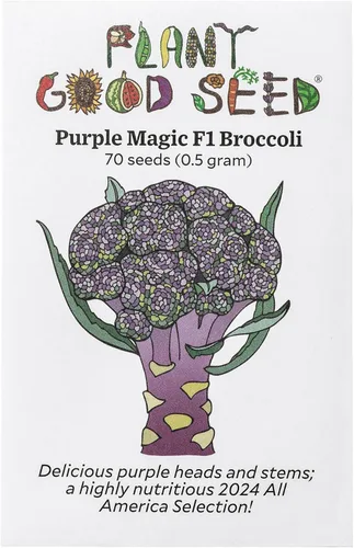 Miniatura 8 de Plant Good Seed Semillas de brócoli Marathon F1 para plantar: vegetales de alto rendimiento, cabezas verdes pesadas, paquete de 75 semillas