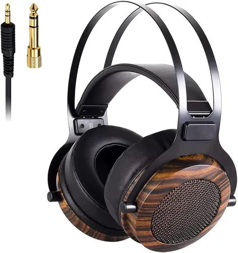Miniatura 8 de lotoraia Auriculares de monitor de estudio de música de alta fidelidad, unidad de controladores de 1.969 in y conector de 0.138 in/0.250 in