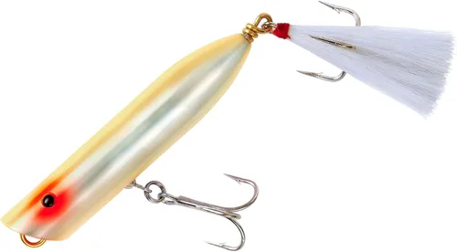 Miniatura 4 de Creek Chub Striper Strike - Señuelo de pesca de fundición larga de hundimiento lento, grado de agua salada Silver Flash