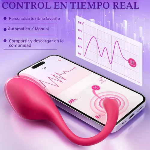 Miniatura 4 de Juguetes sexuales vibrador para mujeres y hombres - Vibradores de braga con 9 vibraciones, estimulador de punto G y clítoris, tapón anal, ECRVOM