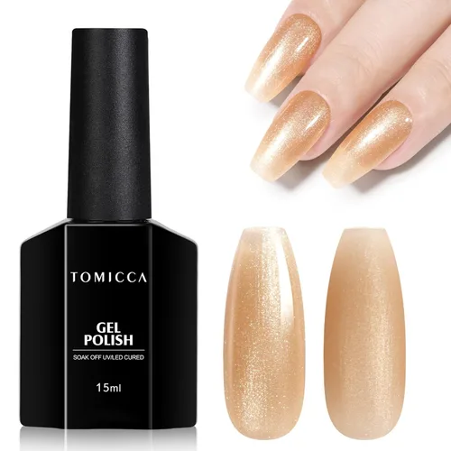 Miniatura 39 de TOMICCA Capa superior de gel mate, 0.5 onzas líquidas, acabado mate para esmalte de uñas de gel, remojar LED UV para curar de larga duración