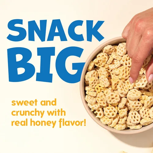 Miniatura 5 de Post Honeycomb - Cereal para el desayuno, sabor a miel grande, caja de 10 onzas