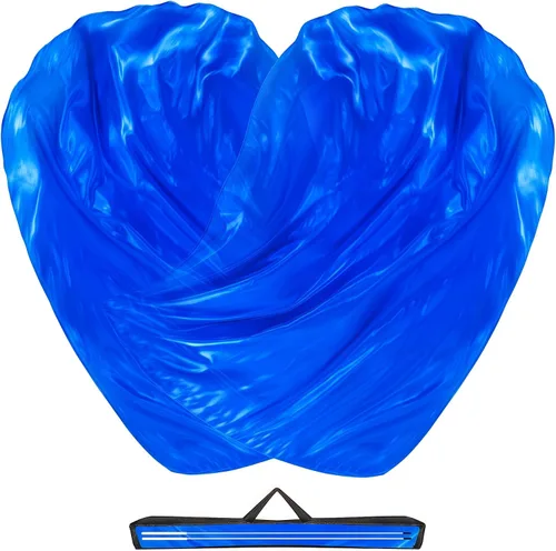 Miniatura 11 de Baisdan Banderas de adoración de 55 pulgadas para adolescentes, bandera de baile de alabanza para principiantes, banderas de iglesia con varillas