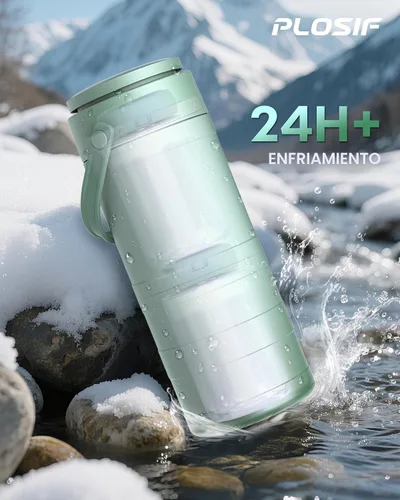 Miniatura 3 de Enfriador portátil de leche materna para exteriores, enfriamiento completo de 360° mantiene la leche fresca durante 24 horas, enfriador de leche
