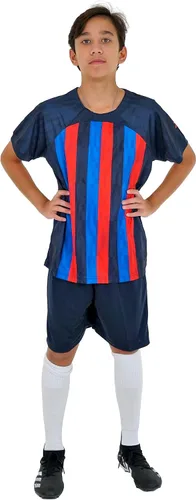 Uniformes de fútbol para niños, camiseta deportiva y pantalones cortos para niños, ropa deportiva, unisex, de 4 a 14 años