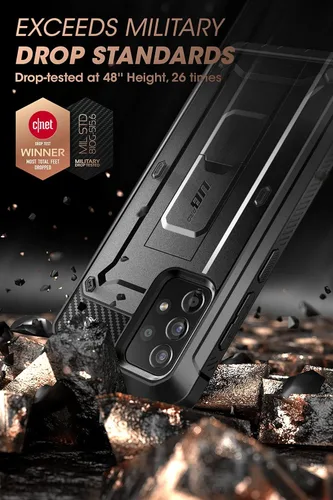 Miniatura 2 de SUPCASE Funda para Samsung Galaxy A53 5G con protector de pantalla (Unicorn Beetle Pro), [soporte integrado y clip para cinturón] Funda protectora